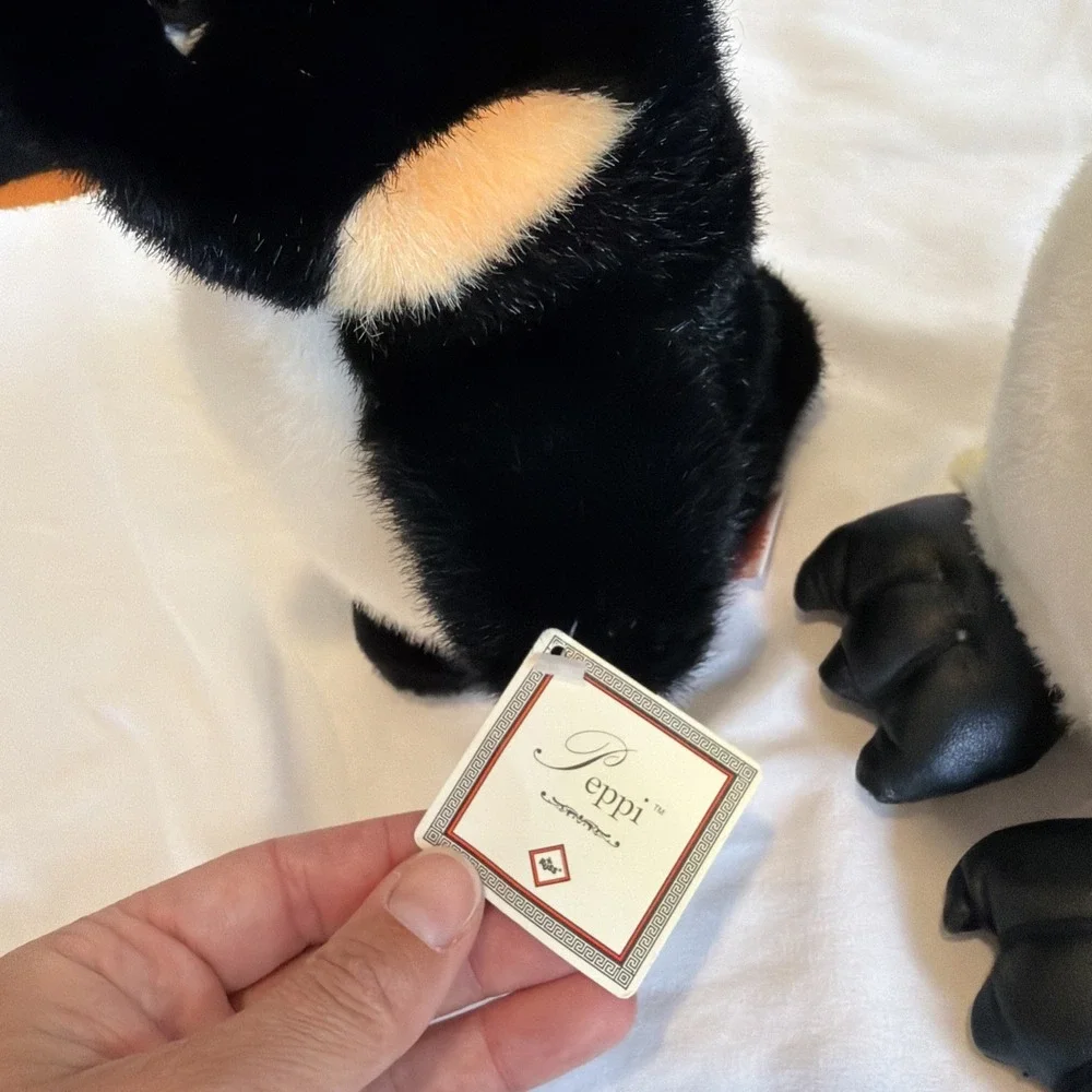 Russ Berrie Penguin Plush Peppi Emperor Bird Stuffed Animal A&A Plush NWT!